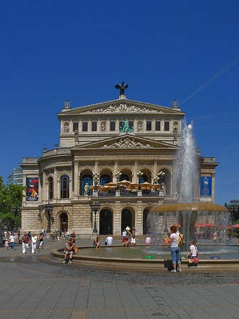Foto Alte Oper mit Opernplatz - Frankfurt am Main