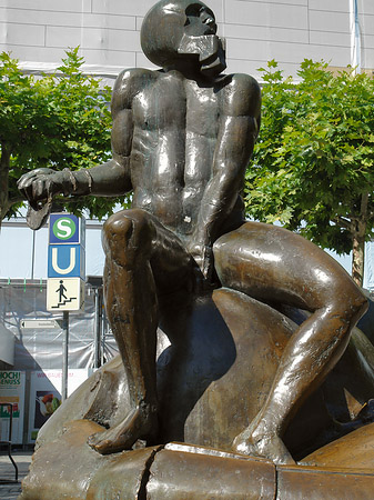 Fotos Figur auf Zeil