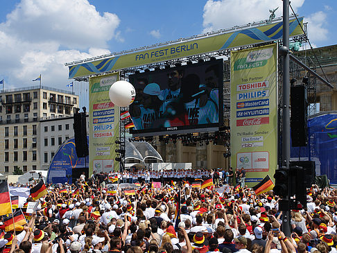 Foto Empfang der Nationalmannschaft