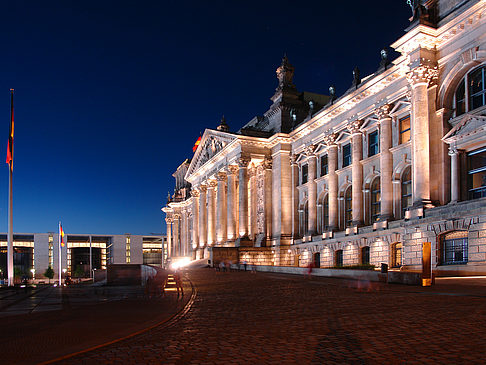 Fotos Reichstag bei Nacht