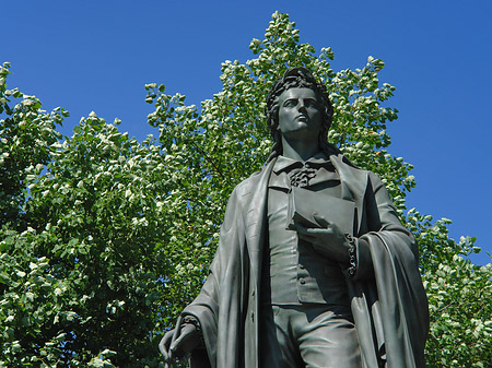 Foto Statue von Schiller - Frankfurt am Main