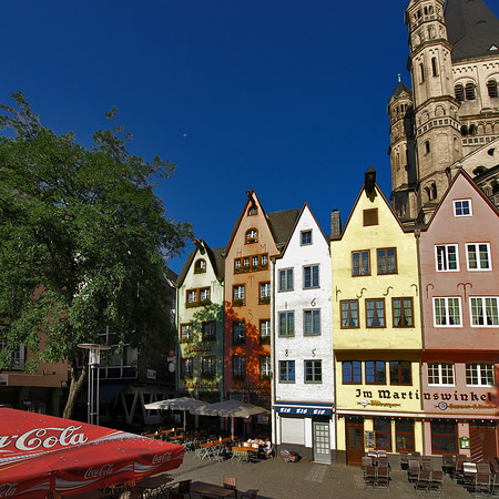 Foto Groß St Martin hinter Fischmarkt - Köln