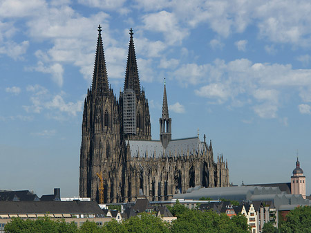 Foto Südostseite des Kölner Doms